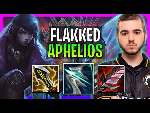 FLAKKED ES UNA BESTIA CON APHELIOS! - HRTS Flakked Juega Aphelios ADC vs Draven! | Season 2023