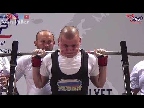 Sergey Gladkikh - 1st Place 820kg *WR Total* - 66kg Class 2019 IPF World Open