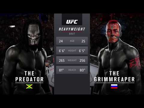 Predator vs. Grim Reaper (EA Sports UFC 2) - Crazy UFC 👊🤪