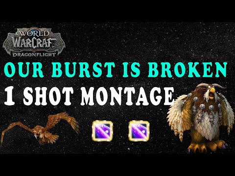 INSANE 1 SHOT MONTAGE - 3V3 ARENA MONTAGE - BALANCE DRUID PVP
