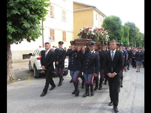 Ateleta in lacrime per l'ultimo saluto a Pierluigi Monaco