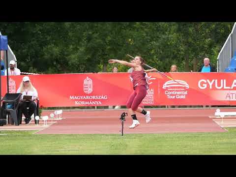 Sara Kolak 2. dobása 56,27 m