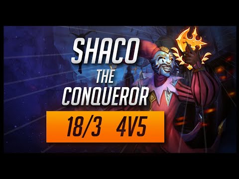 NEW KEYSTONE FOR SHACO CARRIES 18/3!!