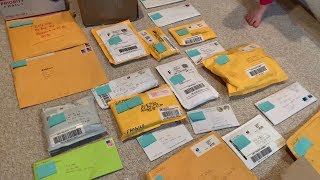 RECORD SETTING FAN MAIL FRIDAY!  34 TOTAL PIECES OF MAIL!