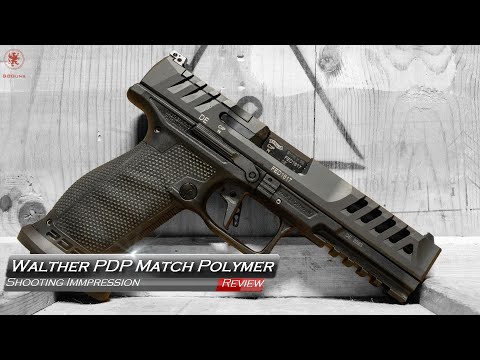 Walther PDP Match Polymer Shooting Impressions