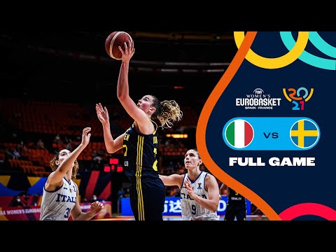 Italy v Sweden | Full Game - FIBA Women's EuroBasket 2021 Final Round