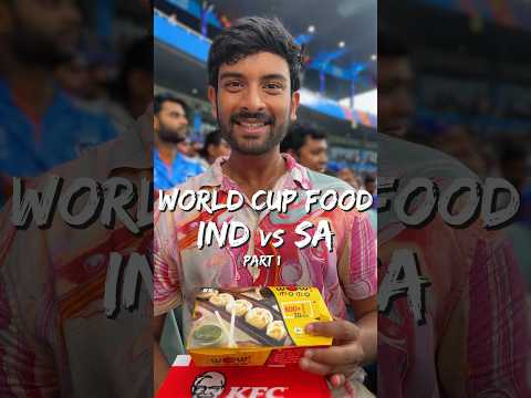 World Cup Stadium Food - Kolkata (1/2) 🏏🏆🍕