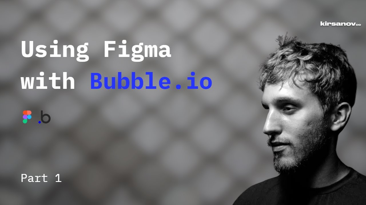 UI/UX design in Bubble.io - Bubble and Figma Part1