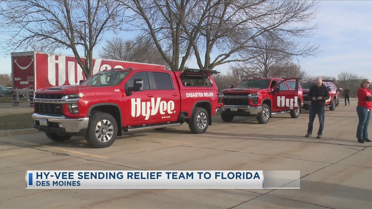 Hy-Vee Sending Relief Team To Florida