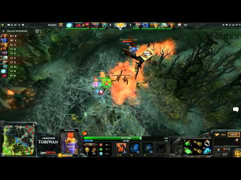 Fnatic EU vs VirtusPro Game 1 - Russian DOTA2 League - TobiWan