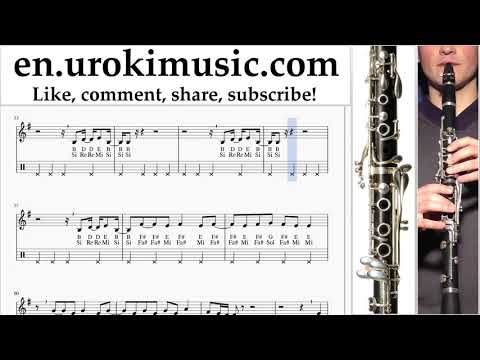 Clarinet lessons Childish Gambino - Feels Like Summer Sheet Music Tutorial um-i352