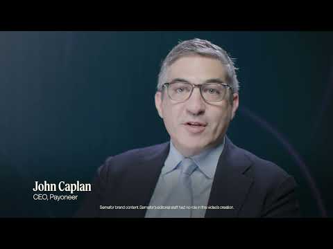 Payoneer CEO John Caplan from Semafor’s World Economy Summit Studio
