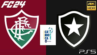EA FC 24 - Fluminense vs Botafogo - Campeonato Carioca 2024 | PS5™ [4K 2160p60 HDR].