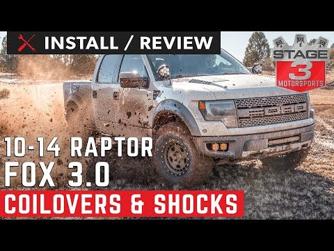 2010-2014 SVT Raptor Fox Complete 3.0 DSC/QAB Suspension Package Install and Review