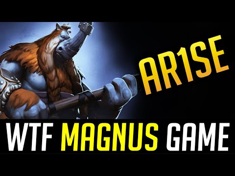 This is why he's the BEST MAGNUS EVER - AR1SE GOD! DOTA 2