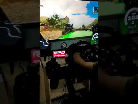 A Beginner Rally Driver Working from Home on DIRT Rally Raid Kalabaka Town (Greece)