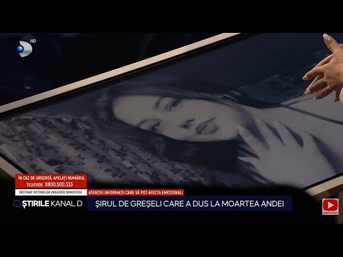 Campania ,,Sa nu ucizi." | Cazul tinerei ucise de Emil Ganj | Stirile Kanal D