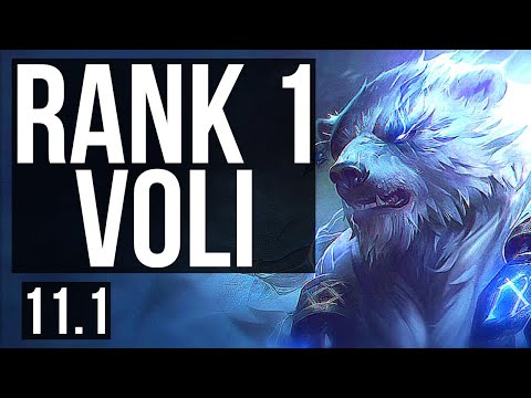 VOLIBEAR vs AATROX (TOP) (DEFEAT) | Rank 1 Voli, Rank 9 | BR Challenger | v11.1