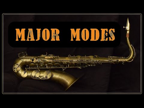The 7 Modes of B Major for Tenor Saxophone