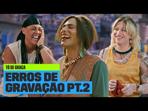 Assista aos MELHORES ERROS DE GRAVAÇÃO da temporada! | Tô de Graça | Temporada 7