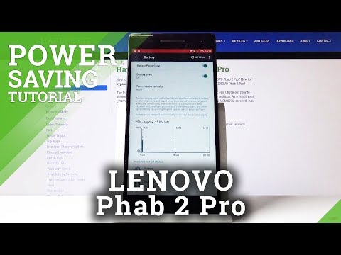 How to Enable Power Saving Mode in Lenovo Phab 2 Pro – Extend Battery Life