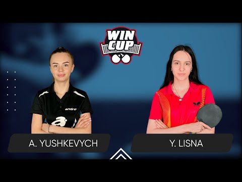 15:30 Anastasiia Yushkevych - Yaroslava Lisna  03.02.2025 WINCUP Women Professional. TABLE 1