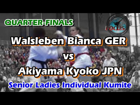 Walsleben Bianca GER vs Akiyama Kyoko JPN - Quarter Final