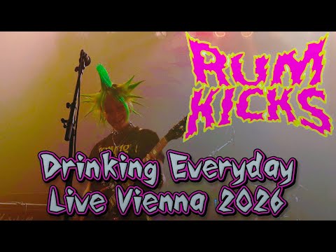 RUMKICKS (럼킥스) - Drinking Everyday - Live Arena Wien - 15.01.2026 Vienna 4K