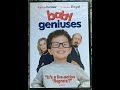 Opening To Baby Geniuses 1999 DVD HD