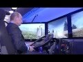 Путин учится ездить на Камазе с инструктором 