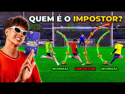 IMPOSSÍVEL DESCOBRIR QUEM CHUTOU PRA ERRAR!! Ft. NOVO JOGO DO IMPOSTOR 🃏