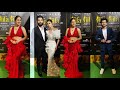 Siddharth Nigam Mouni Roy With Husband Sara Ali Khan At IIFA MAIN AWARDS GREEN CARPET