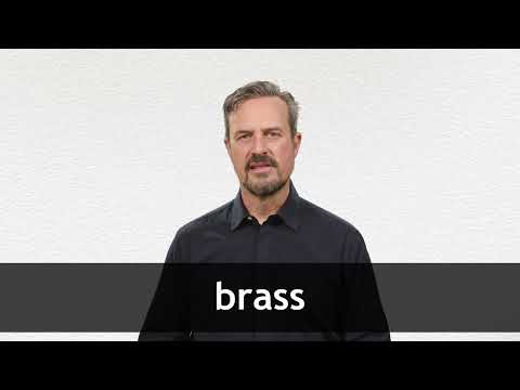 BRASS definition in American English