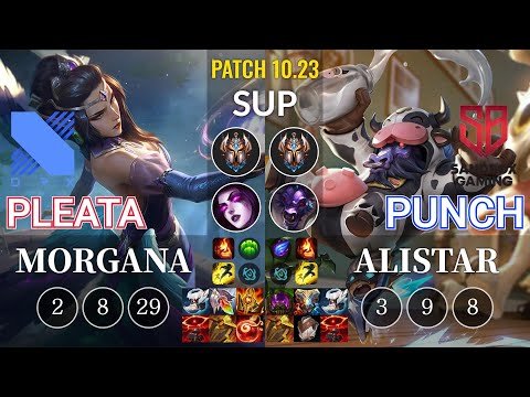 DRX Pleata Morgana vs SB Punch Alistar Sup - KR Patch 10.23
