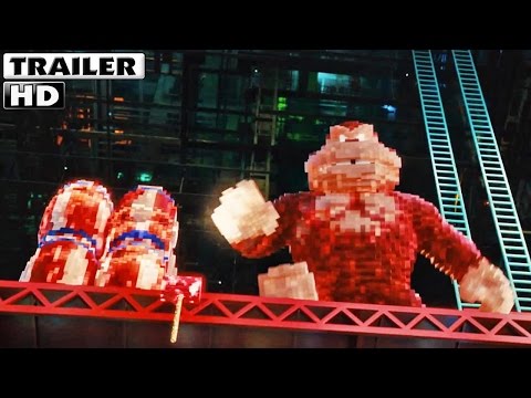 PIXELS Teaser Trailer 2015 Español