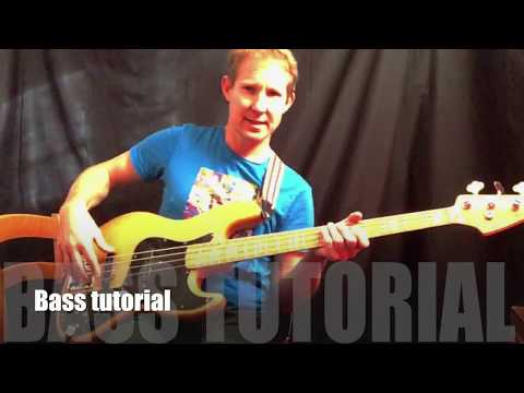 Funky bass lesson - Mr Pink - Mark King - Level 42