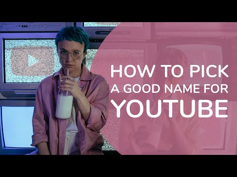 ✅ Names for your YouTube channel ✅  How to choose a good name that STANDS OUT