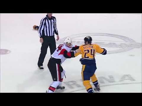 Colin Greening vs Eric Nystrom Jan,11 2014