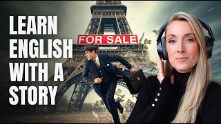 Learn English with a Story: The Man Who Sold the Eiffel Tower 😲 (True Story for Listening Practice)