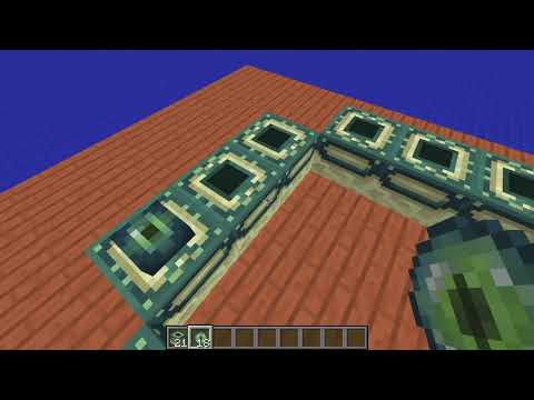 Minecraft  - How to Make an End Portal in Creative Mode
