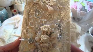 Altered Hardback Book ~DT Project for Oohlalavintagetreasures~