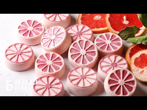 Pink Grapefruit Bath Bomb Project