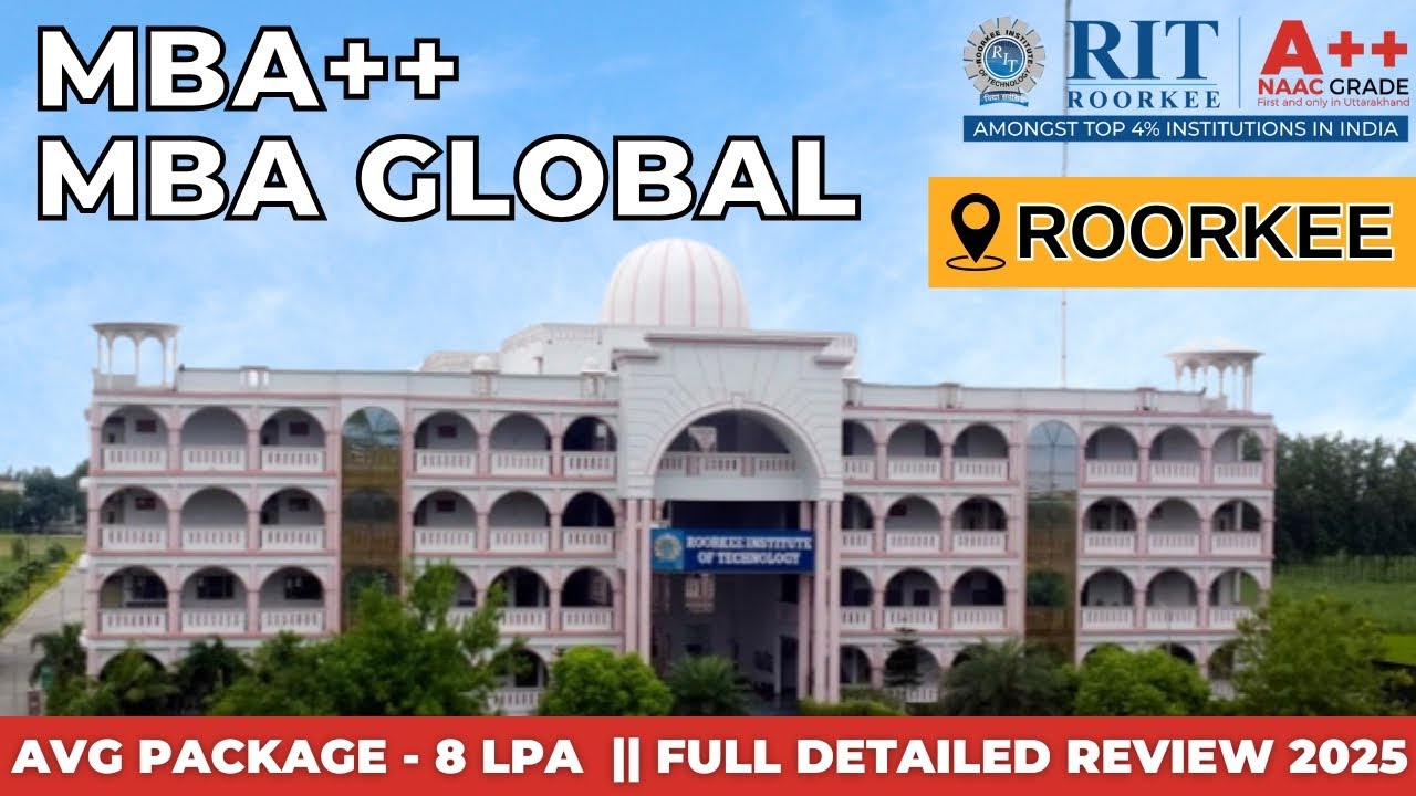 RIT Roorkee Campus Tour 2026 — NAAC A++ Best Engineering College in Uttarakhand | B.Tech Admission