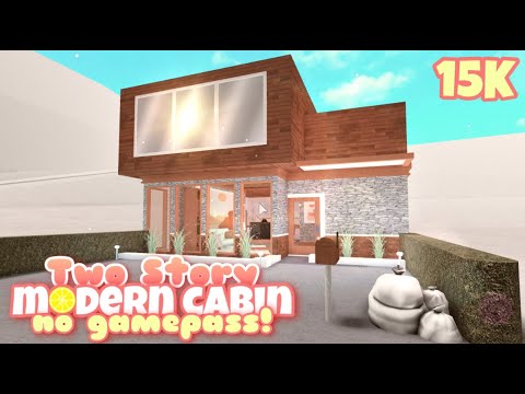 15K No Gamepass Cozy Two Story Cabin | TUTORIAL |...