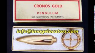 CRONOS gold dowsing pendulum