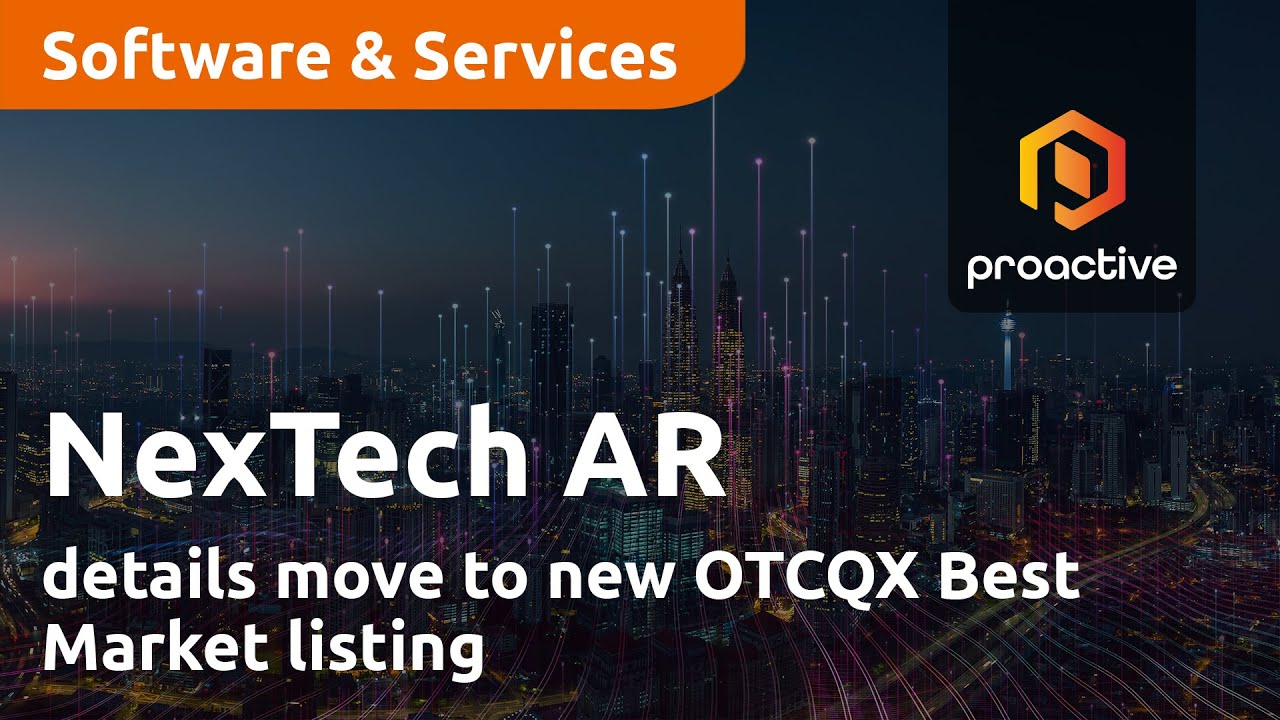 Nextech AR Solutions in 2023 and move to the OTCQX Best Market
