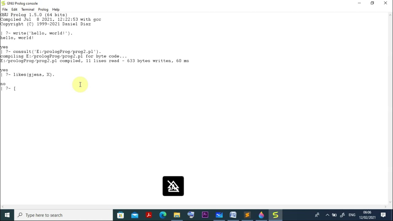 AI Laboratory using PROLOG Week1