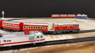 Indian Railways Train Ho Scale Model Hit To Train
