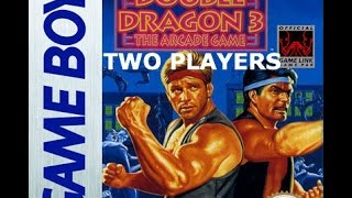 Double Dragon 3 Game Boy Two Player Co-Op DMG-DX-USA