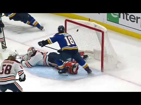 Vladimir Tarasenko's two great passes vs Oilers (29 dec 2021)